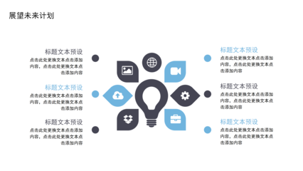 簡約科技風(fēng) 驅(qū)動未來的商務(wù)營銷策劃